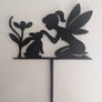 Set of 2 Fairy Garden Stakes - PLA 3D Printed Decor Image 2