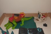 Action Figure &amp; Vehicle Toy Bundle imaginext