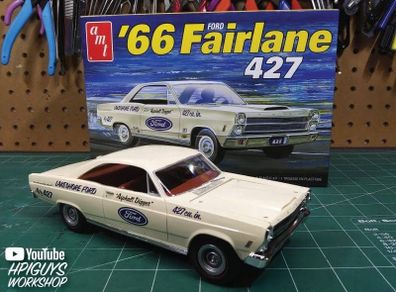 AMT Kits 1:25 Scale Ford Fairline 427 1966 model kit