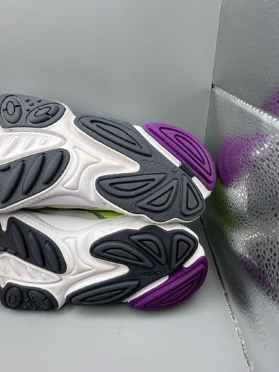 Adidas Ozweego Purple Neon Yellow Green EE5720 Shoes UK 7 EU 40 2\3 Running