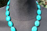 Sterling Silver Turquoise Necklace