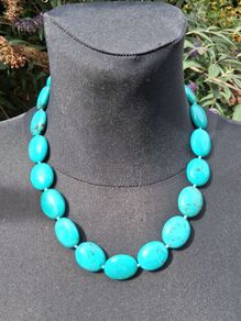 Sterling Silver Turquoise Necklace