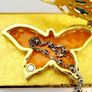 Butterfly Handmade Crystal Studded Trinket Box - Multi Image 7
