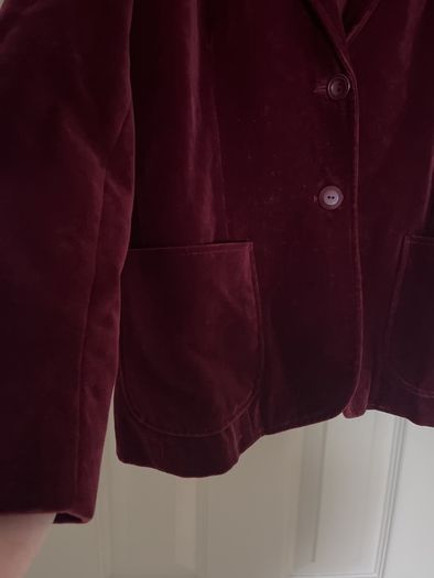 Wine velvet Jacket
