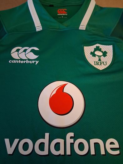 Ireland Jersey. Official Canterbury Ireland Rugby Mens Home Jersey.  Grand Slam 2018 Winning Jersey.  Collect In Dublin Or Receive Via Post.