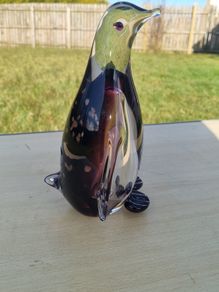 Murano Art Glass Large Penguin Figure