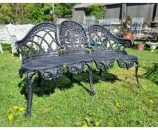 Bench Cast Iron Lovers Black CH R 715 B
