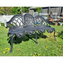 Bench Cast Iron Lovers Black CH R 715 B