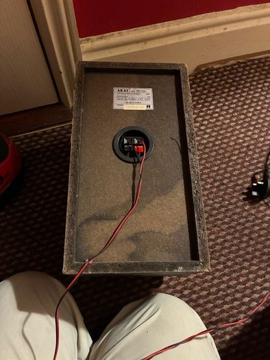 VINTAGE Akai hifi av surround system