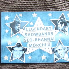 Ireland 2010.Legendary Showbands Four pane Stamp Booklet.