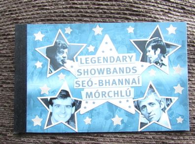 Ireland 2010.Legendary Showbands Four pane Stamp Booklet.