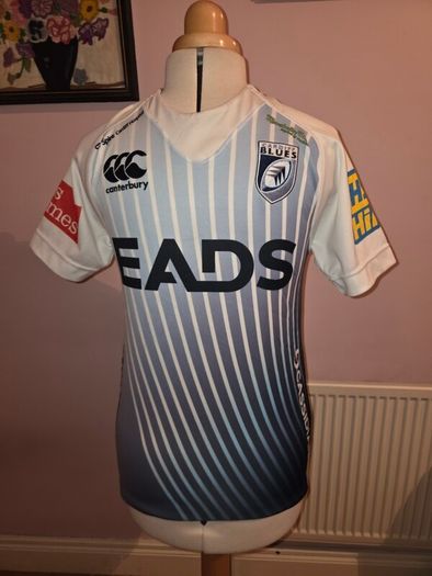 Cardiff Blues Rugby 2014 Jersey - Small Size