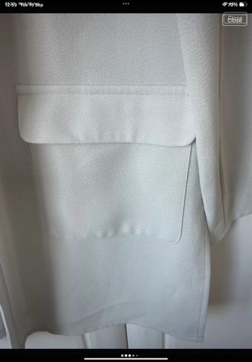 blazer bnwot grey shade layering jacket with side slits Experience of London range