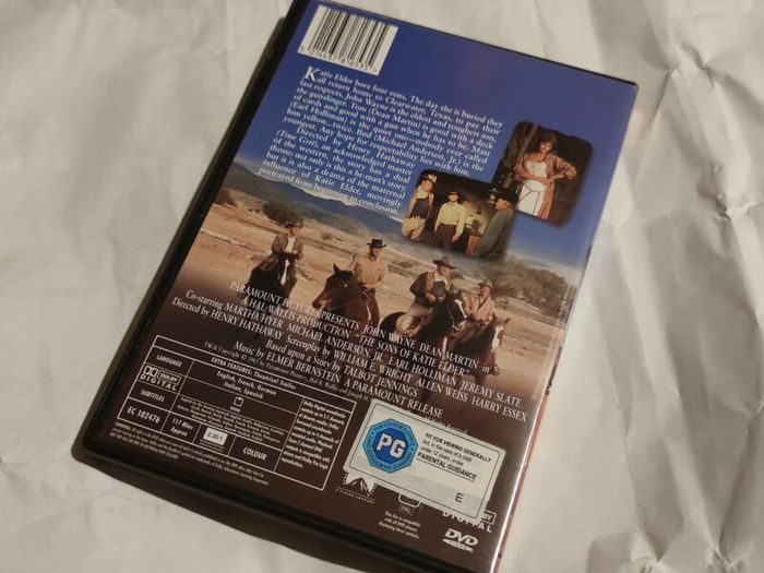 The Sons of Katie Elder Dvd