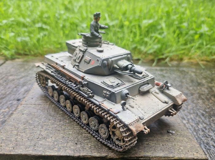 Unimax Forces of Valor 1:32 German Panzer IV F1 Tank model