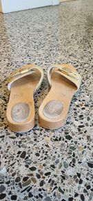 Dr.Scholl sandals metalic