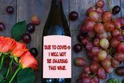 I will Not Be Sharing This Wine Wine Label, Social Distancing Gift, Quarantine Gift, Break up gift, Just because gift, funny gift