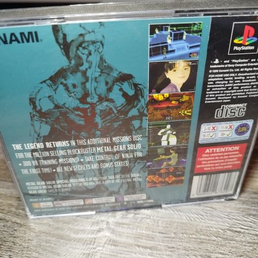 Metal Gear Solid Special Missions Ps1