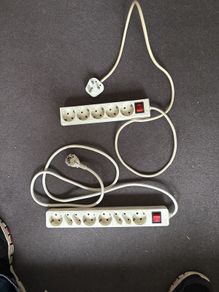 2 European extension leads