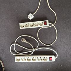 2 European extension leads
