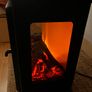 Freestanding log flame effect stove Image 4