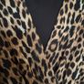 ladies animal print dress Image 4