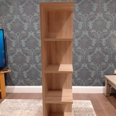 oak corner unit