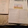 Walker's Quarterly. Rare 1930.windmills In Sussex By G. M. Fowell. Illustrated & Data Coloured By A. Ford Hughes. First Edition Paperback In Good Condition Complete With Walker's. Monthly Pull Out. See Photos. Image 2