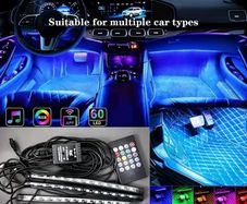 Car Decoration with usb  - Powered Ambient LED Lights