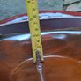 Brown glazed oval bowl Image 2