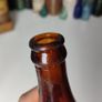 146 - Vintage Thomas Jennings Cork Clear Glass Collectible Decorative Bottle Image 6