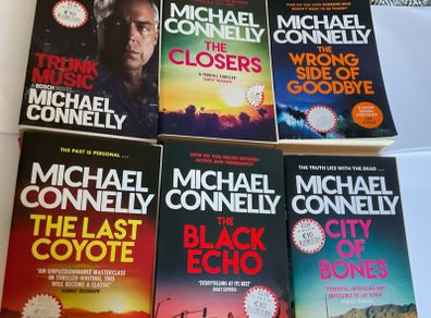 Michael Connelly "Bosch" series x 6 books