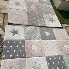 Two used kids rugs bundle