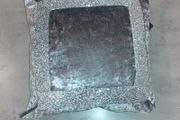 Silver Decorative Cushion