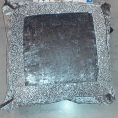 Silver Decorative Cushion
