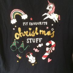 Girls Xmas Top age 8-10 years
