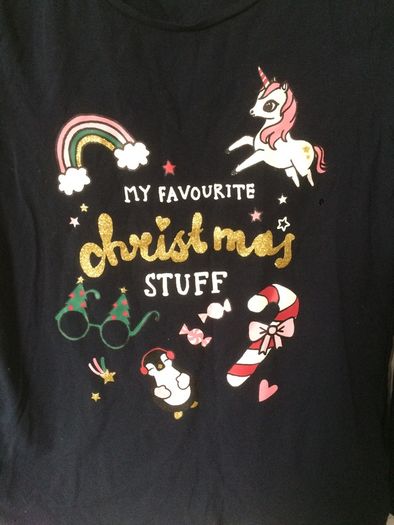 Girls Xmas Top age 8-10 years