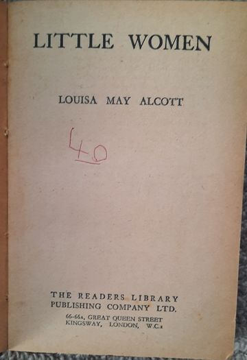 1930s Little Women & Good Wives by Louisa May Alcott
