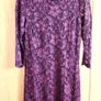 Burgundy/Aubergine lace dress and crop jacket Image 6