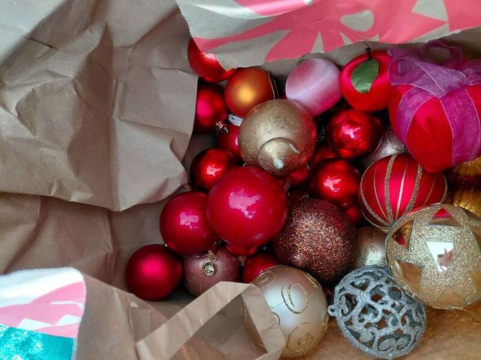 Christmas baubles