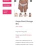 Freya Florri - Underwired Plunge Bra 30F and Briefs XS - White Floral- BNWT RRP 56 Image 2
