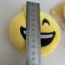Emoji Plush Emoticon Key Ring Image 3