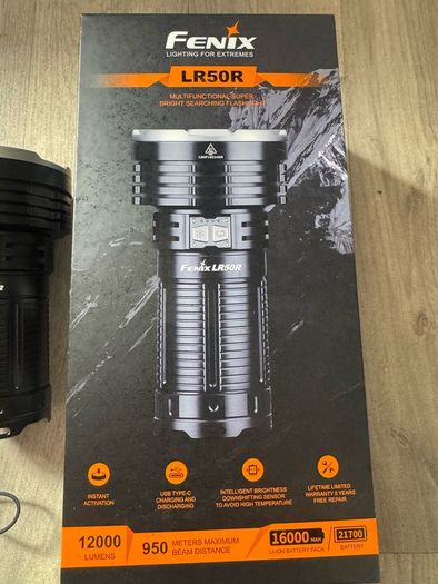 Fenix LR50R flashlight