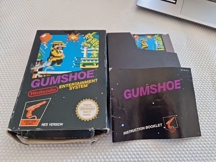 Gumshoe Gum Shoe Nintendo Nes Arcade Retro Games Original