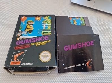 Gumshoe Gum Shoe Nintendo Nes Arcade Retro Games Original