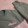 green/white ellesse crop sweater Image 2