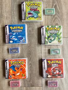 Pokemon GBA Game Boy Games