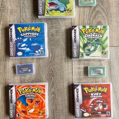Pokemon GBA Game Boy Games