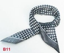 Polka dot print stylish scarf