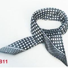 Polka dot print stylish scarf